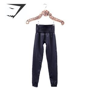 GymShark High Waist Youth Legging Black Athletic